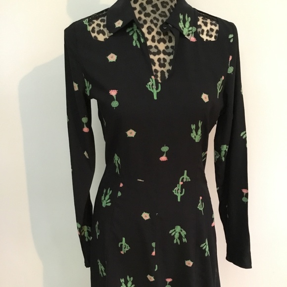 Something Else by Natalie Wood cactus dress. - Picture 1 of 8